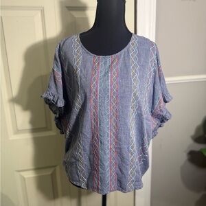 THML Multicolor Embroidered Blouse